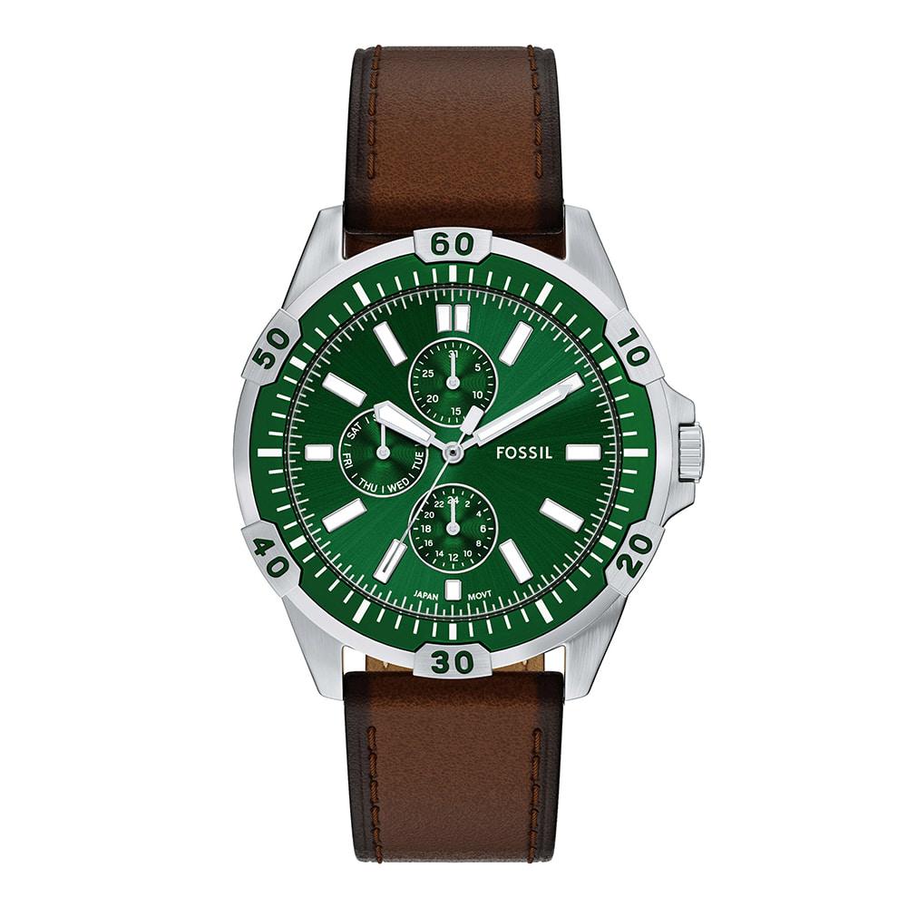 Paseul Fs6147 (Garrett) Garrett Multifunction Chronograph Men'S Leather Watch