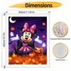 Disney Minnie Mouse Halloween Oil Paint by Numbers Art Kit Handmade Painting Home Decor Gift
