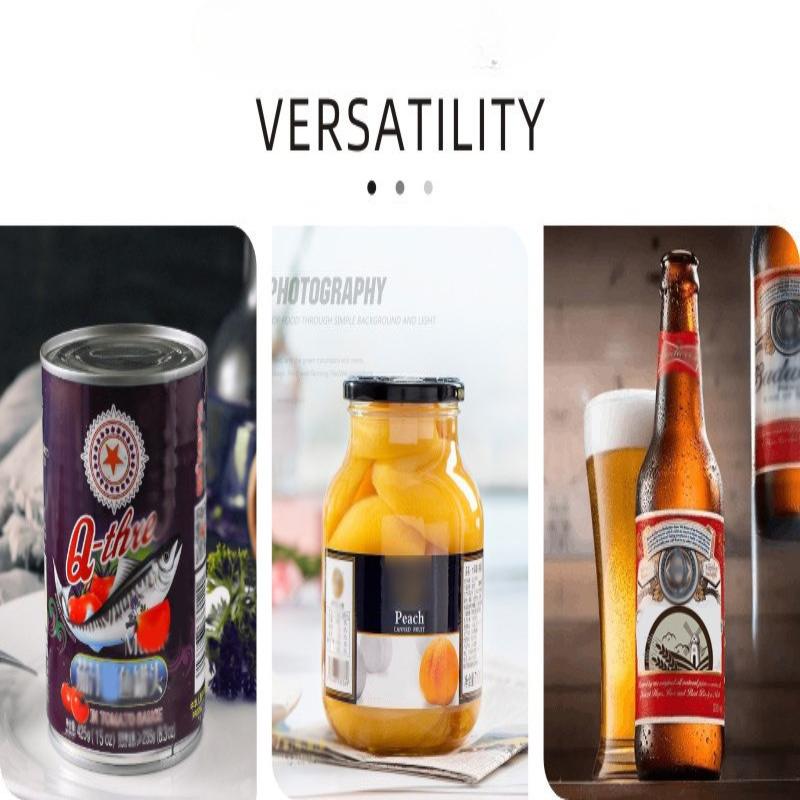 1Pc Bottle Opener Beer Screwdriver Creative Kitchen Tools Household 2-in-1 Adjustable Stainless Steel Can Opener