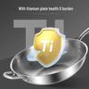 Zhuchuang Jingpin 28cm Unbeschichteter Antihaft-Titan-Wok