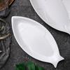 Japanese Style Oval Ceramic Fish Plate