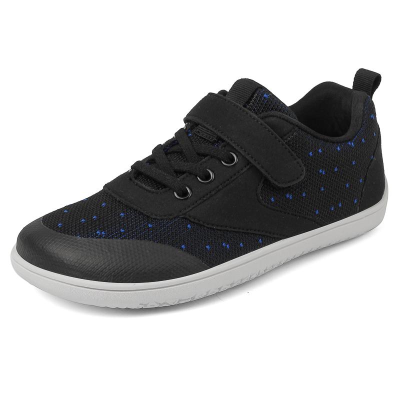 Kids Wide Toe Sports Shoes Breathable Barefoot Walking Shoes Children Elastic Casual Sneakers Outdoor Trainers Non-slip