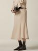 B Muse Mansion Maret Mermaid Skirt - Cream Beige