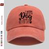 Pc Casual Elegant Style Puppy Paw Print Letter Pattern Baseball Cap with Pet Dog Element Printed Sun Hat Comfortable Lightweig