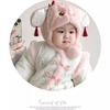 Super Cute Fleece-Lined Baby Winter Romper Jumpsuit with Cotton-Padded Jacket