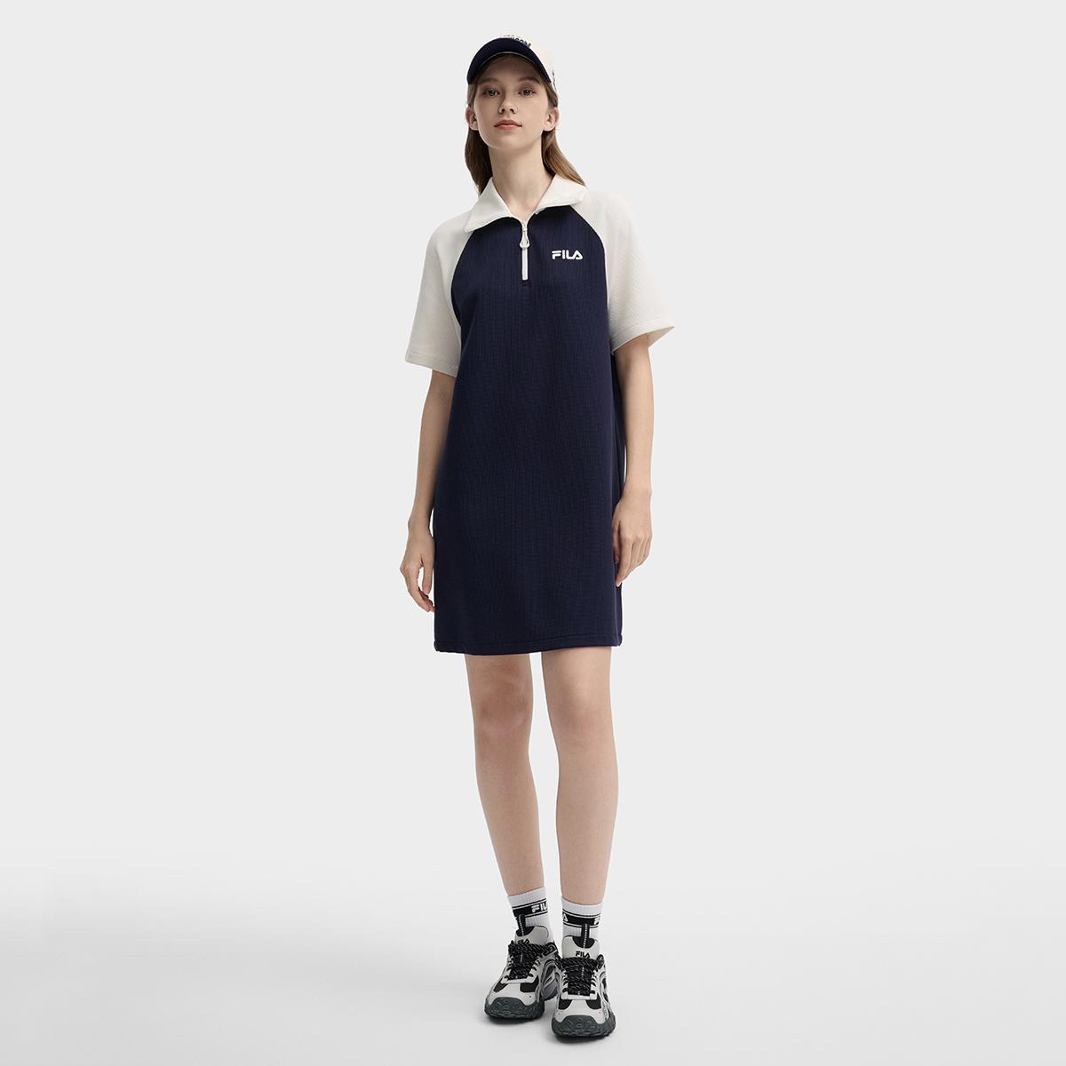 

Новое платье с коротким рукавом FILA Женское Secret Mirror Blue F11W439303FDB 180/96A/XXL