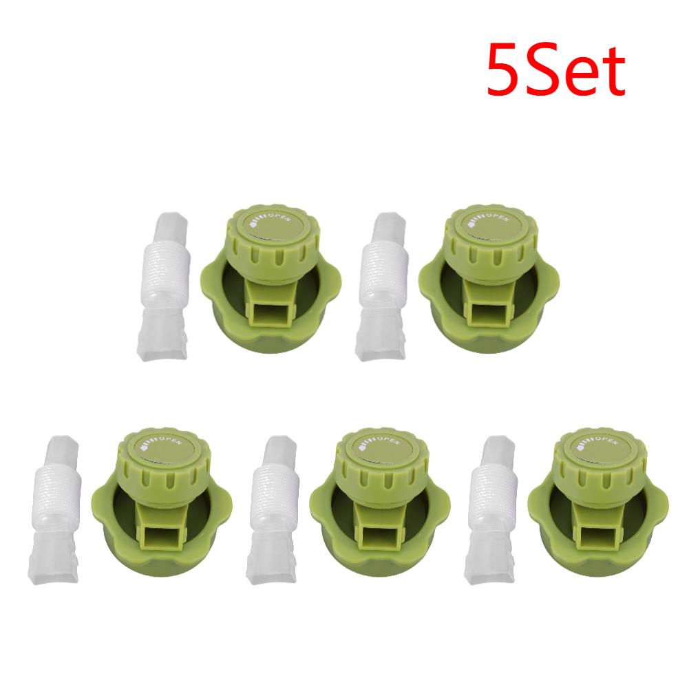 2-5Set Portable Faucet Replacement with Extendable Tube Water Container Faucet Camping Water Jug Tap for Outdoor Camping