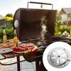 Heat Resistant Air Vent Grille Adjustable Stove Air Vent BBQ Grill Smoker  Ducting Ventilation