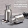 2000ML Large Capacity Stainless Steel Water Bottle Sports Metal Bottle,Single Wall Bottle for Cold&Hot Leakproof Travel Mug