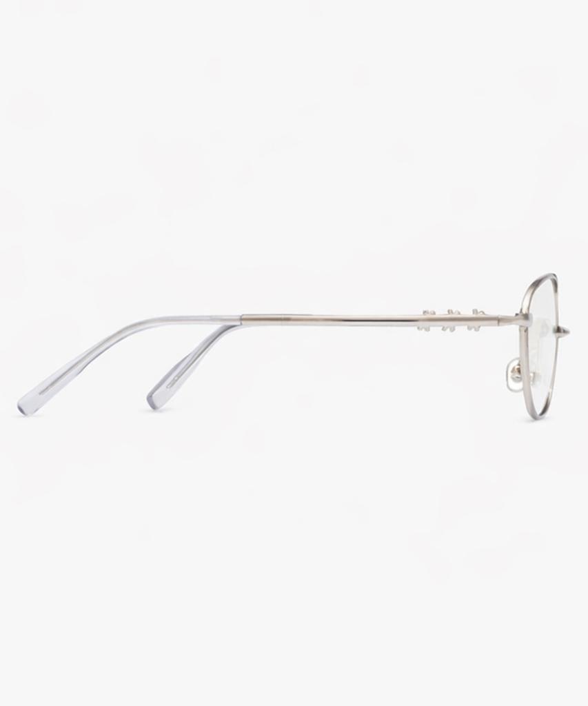 Likkeullou Rc Stainless Steel Epoca F Folder Glasses Silver