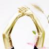 Long Leather Gloves for Women Faux Patent PU Opera Glossy Pair Finger Cosplay Matching