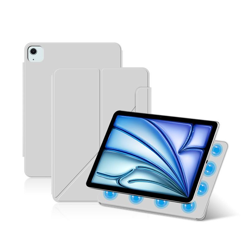 Magnetic Snap Folio Case IPad Air 11 Inch M2 M3 With Stand Function TPU Leather Cover In Multiple Colors