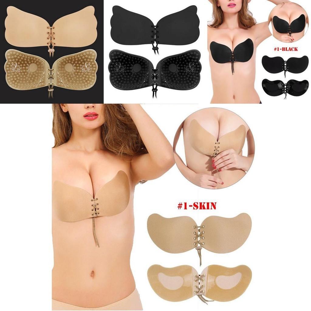 Women Sexy Lingerie Silicone Adhesive Stick On Magical Push Up Invisible Bra For Ultimate Comfort And Support