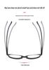 New Fashion Round Frame Blue Light Blocking Reading Glasses for Older Adults - High Definition for Men and Women