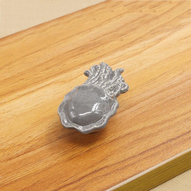 

KAK Cartoon Octopus Ceramic Drawer Knobs Cabinet Pulls Kitchen Handles Cute Furniture Handle for Kids Room Furniture Hardware світло-сірого кольору