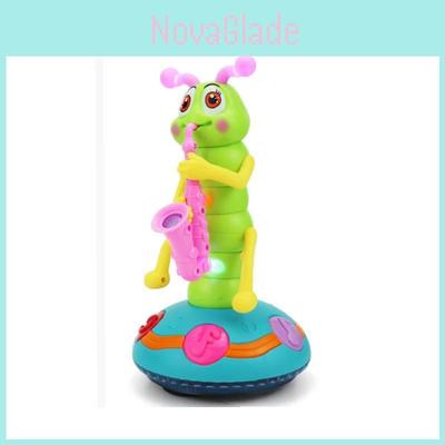 Musical Light Up Twist Worm Toy For Kids With Sensory And Cognitive Development
