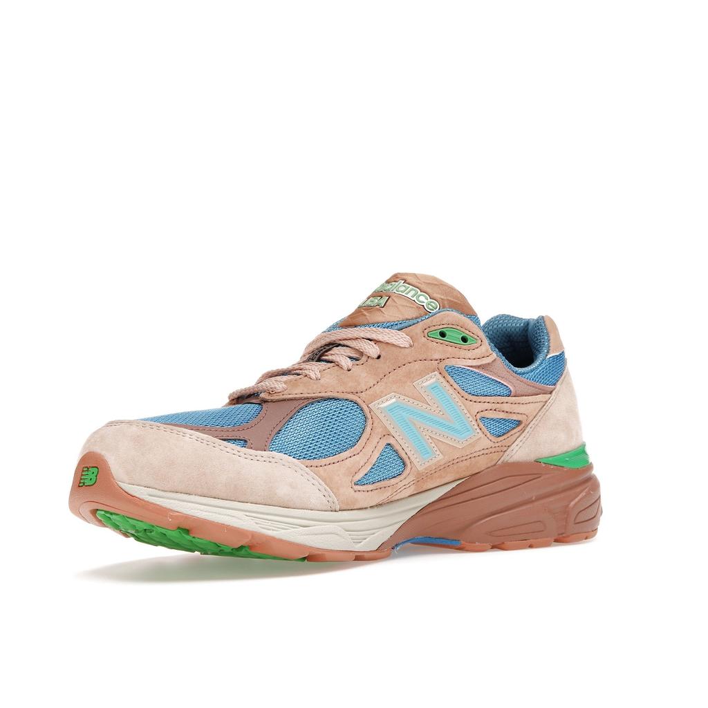 Joe Freshgoods x New Balance 990v3 Made In USA Outside Clothes Unisex Sneakers Brown Desert-Rose Blue M990JG3