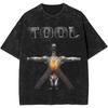 Damski Rockowe Narzędzie Zespół Lateralus Heavy Metal Muzyka Vintage Sprane Koszulka Merch Bawełniany Top Ubrania Śmieszne Koszulki Letnie Oversize