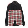 Y's Made In Japan Long Sleeve Zip Button Down Shirt 3 Black Men's Used