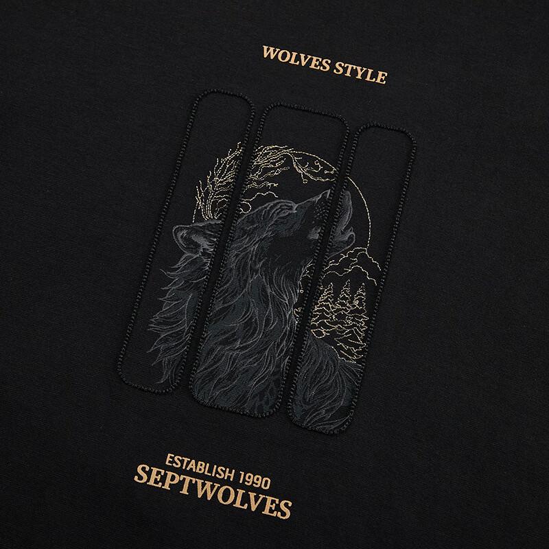 Septwolves Men's Cool-Touch Short Sleeve T-Shirt