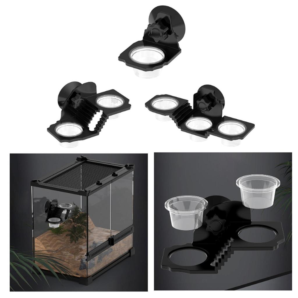 Sugpropp Reptilmatare Matmatare Dispenser Lättviktig Lätt att Montera