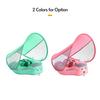 Non-Inflatable Baby   with Canopy Infant Lying Swimming   Pool Swim Trainer for 3-24 Months Baby