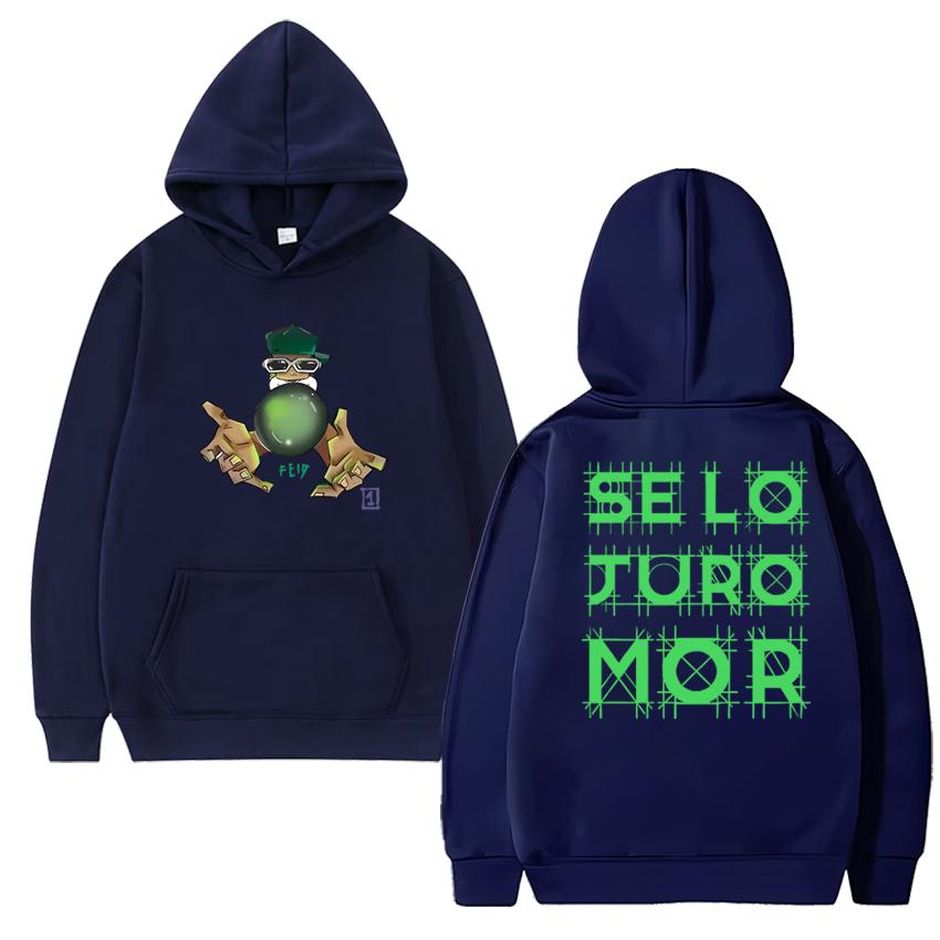 

Hot Rapper Feid Ferxxo Se Lo Juro Mor 2025 New Album Graphics streetwear Unisex vintage hip hop Hoodie Men women Fleece pullover 3XL