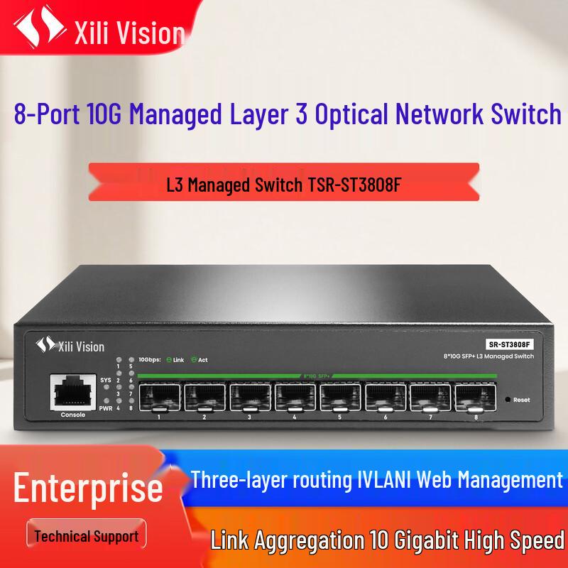 Siliwish Multi-Port Ten-Gigabit Ethernet Switch Series