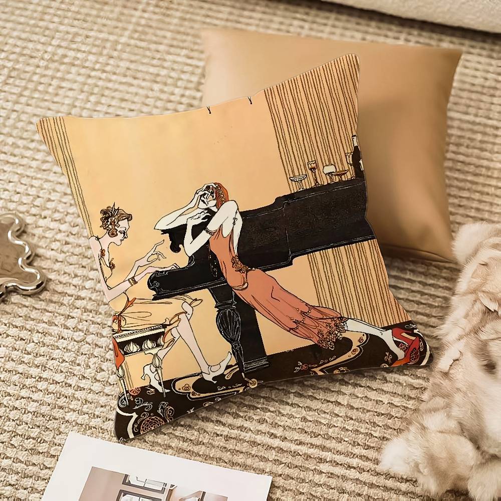 Strange Stories Pillow Case Anti-dustmite Invisible zipper Sofa Bed