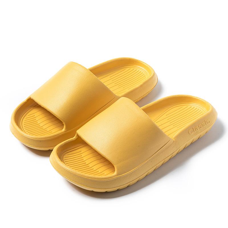 Lightweight Eva Non-slip Bathroom Slippers Men's Summer Bath Sandals Women's Home Household Cool Slippers