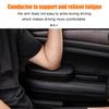 Covoraș anti-alunecare reglabil anti-oboseală Cutie de depozitare din piele PU LED Universal Car Cotieră stânga Suport cot