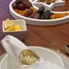 2pcs Arabic English Bismillah Napkin Rings Ramadan Mubarak Eid Al Adha Muslim Kareem Islamic Iftar decoration Housewarming gift
