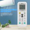 Air Conditioner Remote Control Universal Replacement Built-in Clock Timer Large LCD Screen Long-range Remote for Different AC Models