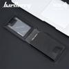 Baellerry Carbon Fiber Texture Anti RFID Theft Card Holder Artificial Leather Purses Wallets Vintage Design Business ID Credit Card Holders