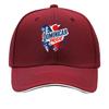 Vintage Dominikanische Stolzflagge Kunstwerk Sandwich Baseballkappe Sonnenkappe Outdoor-Workouts Hut