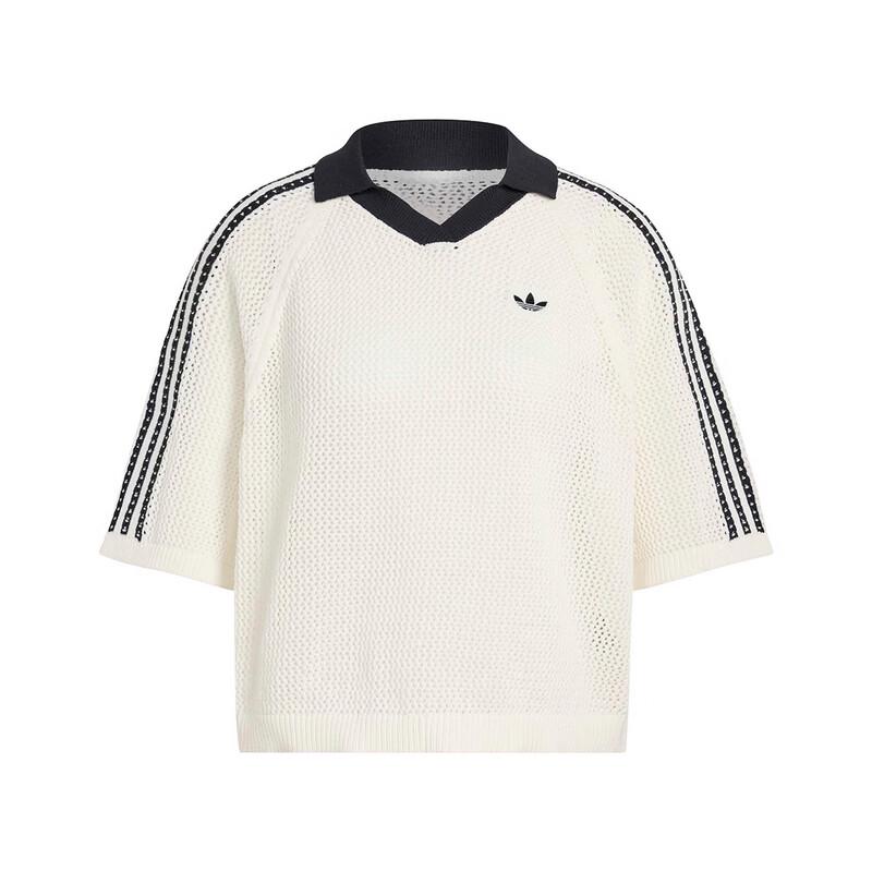adidas Originals Women's Crochet Polo Shirt