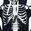 Miniature Goose Clothing Desk Outfits Mini Hoodies 7-Inch Table Personality Enhancers Skull Sweatshirts Halloween Seasonal Decoration Unique