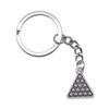 28mm Key Ring Yoga Sports Minimalist Jewelry Components QY055