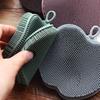 Domestic silicone apple dishwashing sponge (color sent randomly)