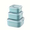 Breathable Food Storage Box for Kitchen & Fridge Organization