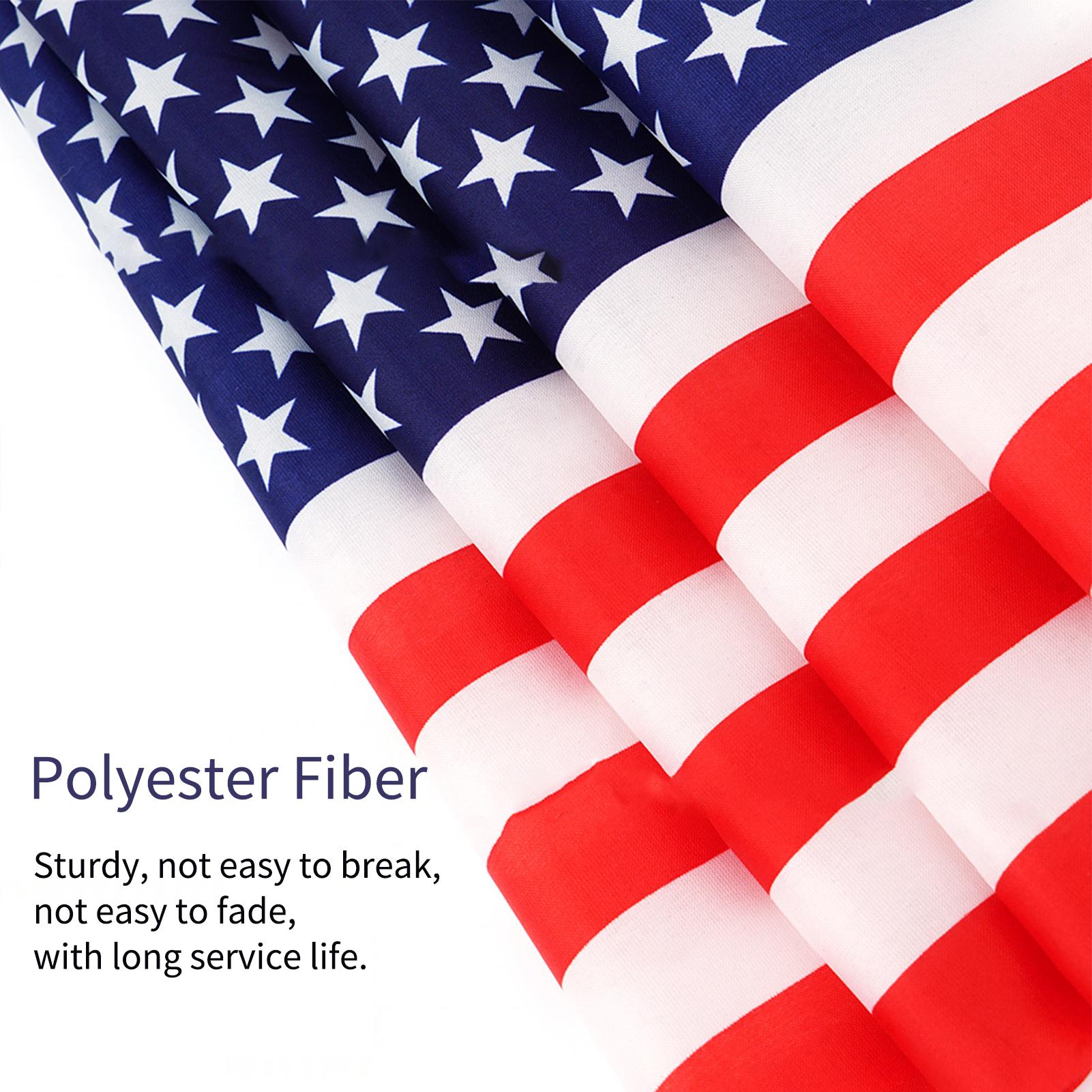 

America Flag US Polyester Flag of the United States USA Stars Stripe 90x150cm 3x5ft Outdoor Interior Decoration with