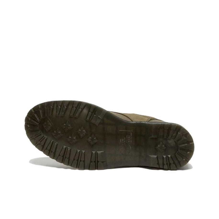 Dr. Martens 1460 Leather Comfortable Fashion Short Mid-Calf Boots Unisex boots Olive-Green 27762355