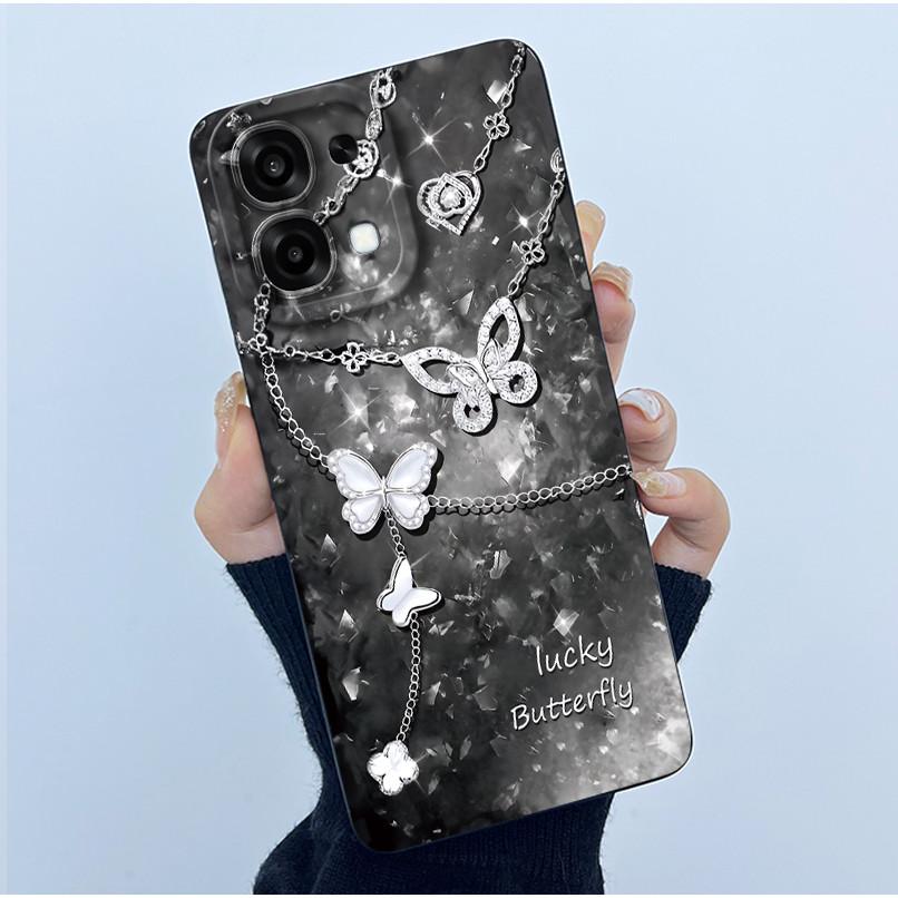 For Oppo A6 Pro 5G 4G Case Fashion Simplicity Oil Painting Floral Silicone Soft Phone Casing New Design Shockproof Back Cover