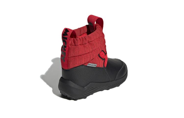 Disney x Adidas Disney Collaboration Snow Mickey I Thermal High top Toddler Shoes Black Red Infant And Toddler G27540