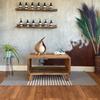 Rug Boho Grey Cotton 70x170 Cm