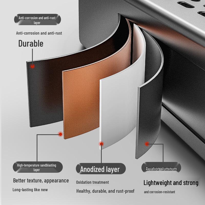 

Настенная полка для ванной и кухни без сверления