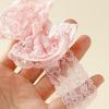 2Set Korean Style Baby Headband Socks Set Lace Bow Elastic Hair Band Anti Slip Socks  0-12 Months