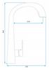 Ross Copper Brushed Copper Kitchen Faucet with Swivel Spout