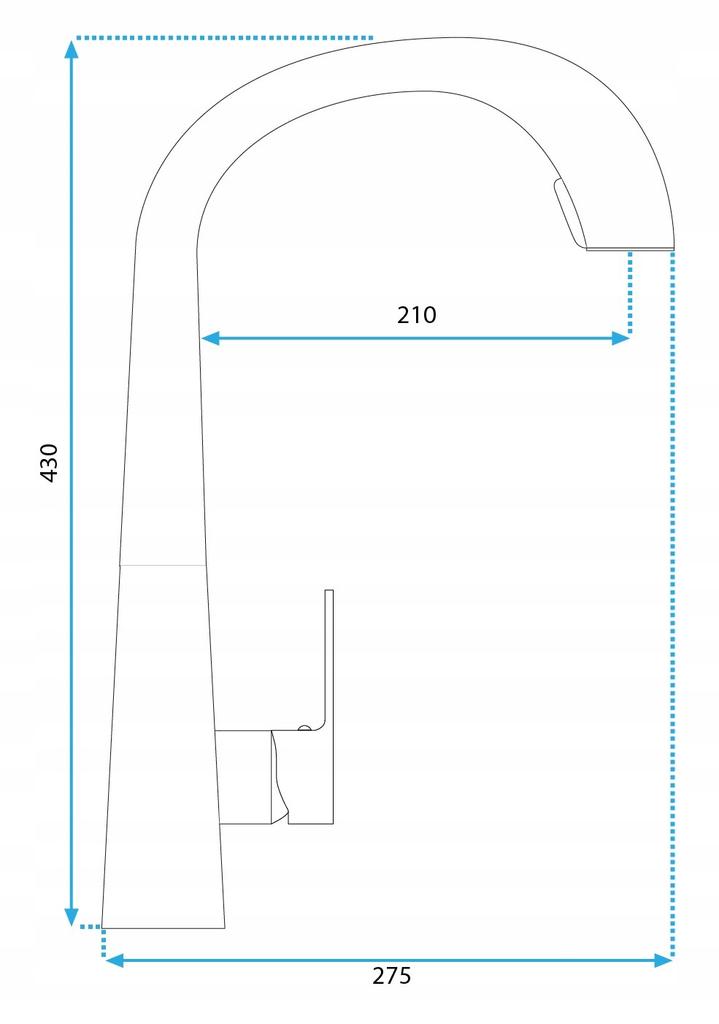 Ross Copper Brushed Copper Kitchen Faucet with Swivel Spout