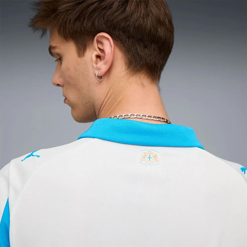 PUMA Olympique Marseille 25/26 Replica Home Soccer Training Jersey White